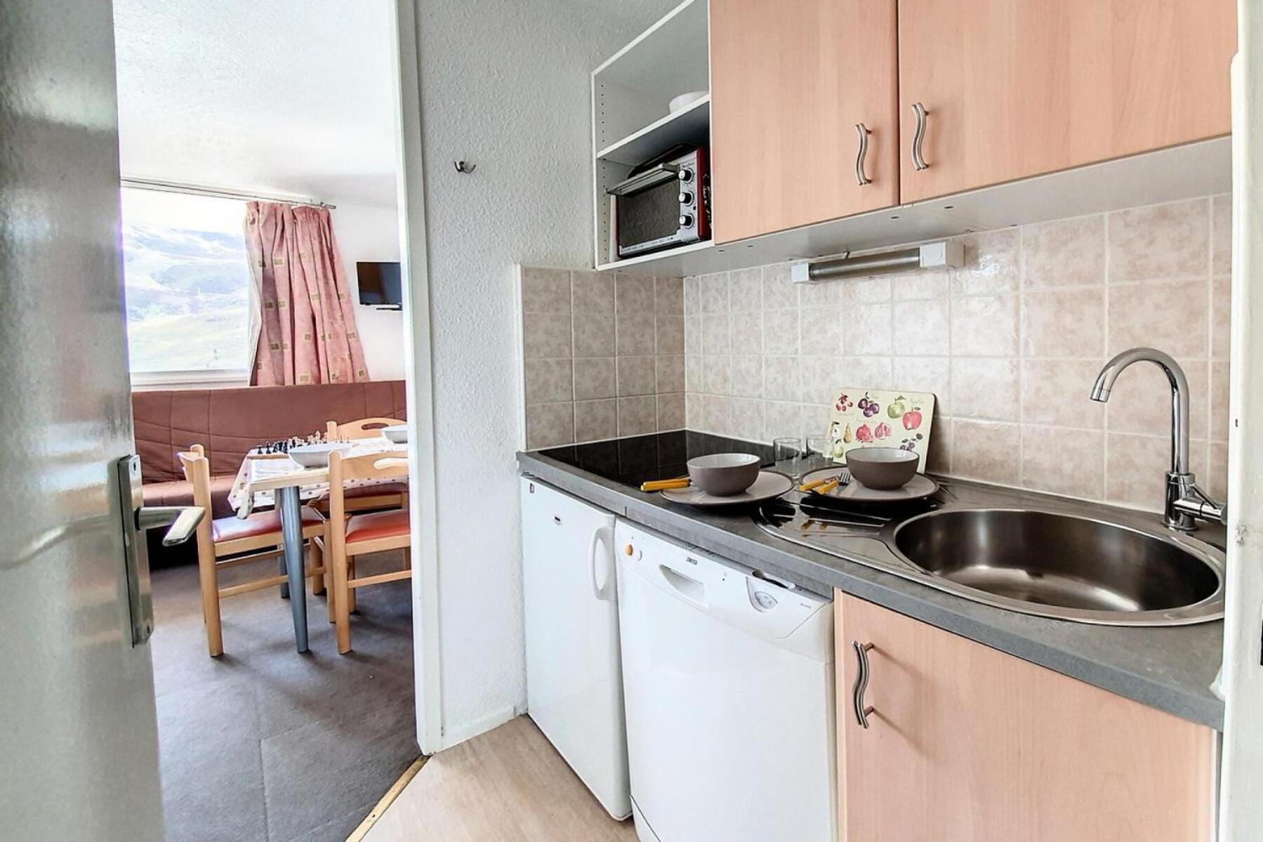 Residence Median - Studio Pour 4 Personnes 244 Сен-Мартен-де-Бельвиль Экстерьер фото